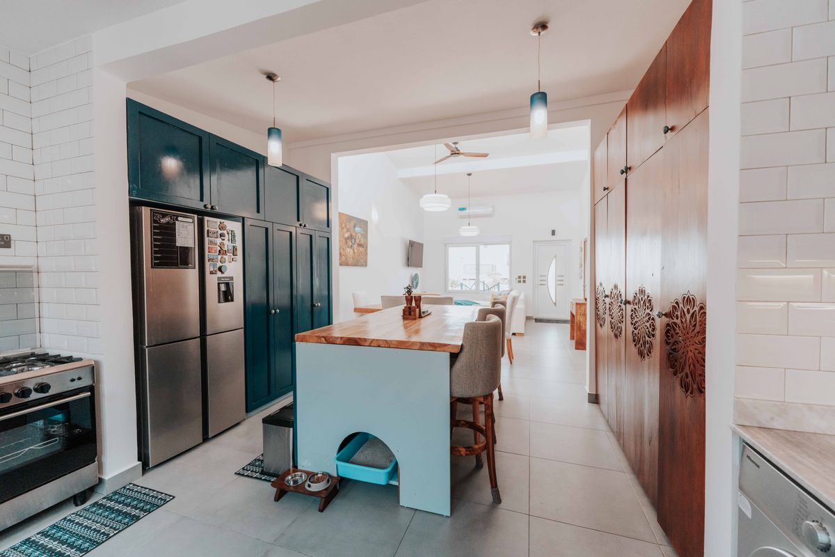 Bahçelievler'de otoparklı 125 m² 3+1 satılık dairenin mutfağı